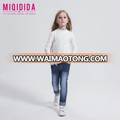 Fancy girls latest designer jeans wholesale custom jean kid OEM denim kid child jeans